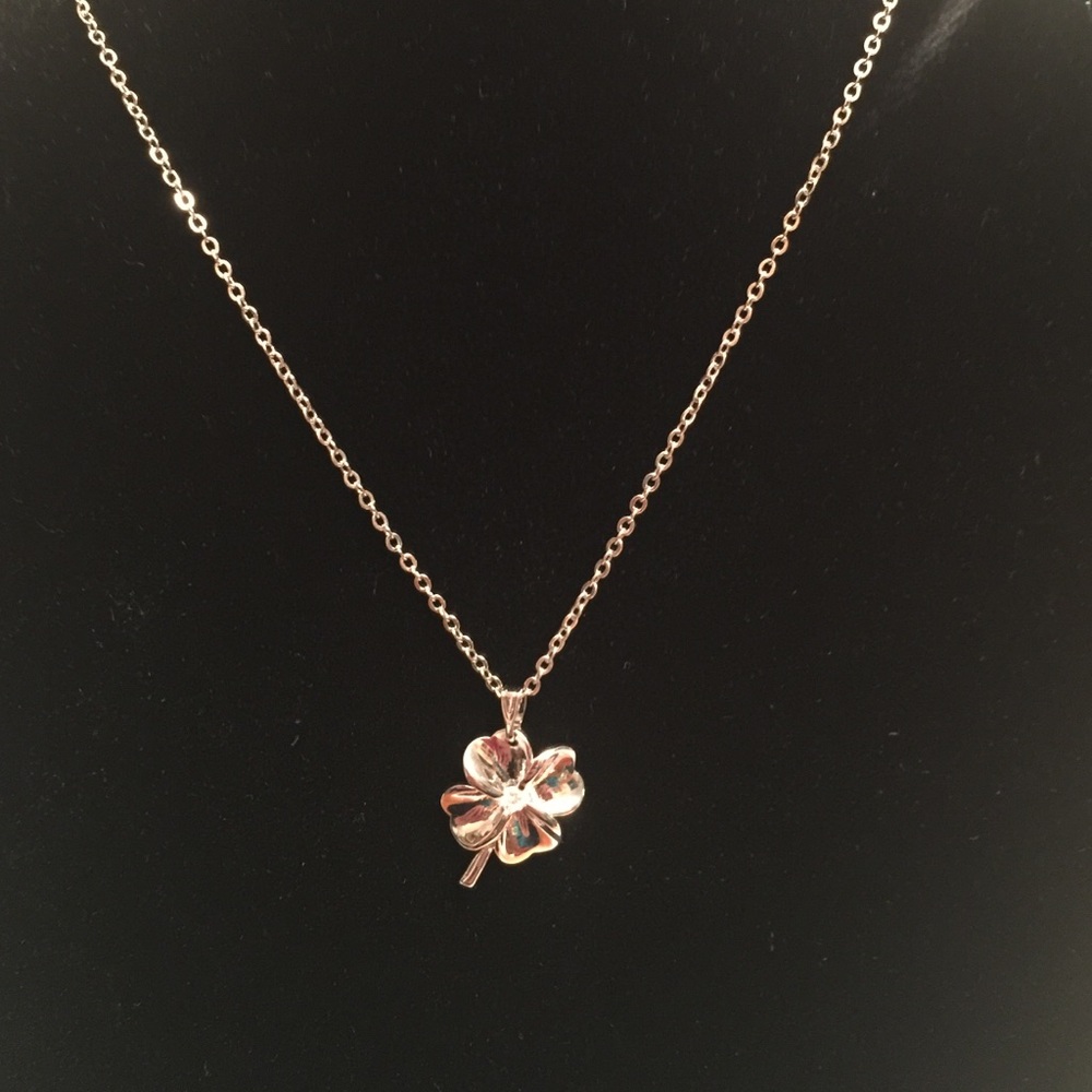 3/$15 💘Shamrock necklace